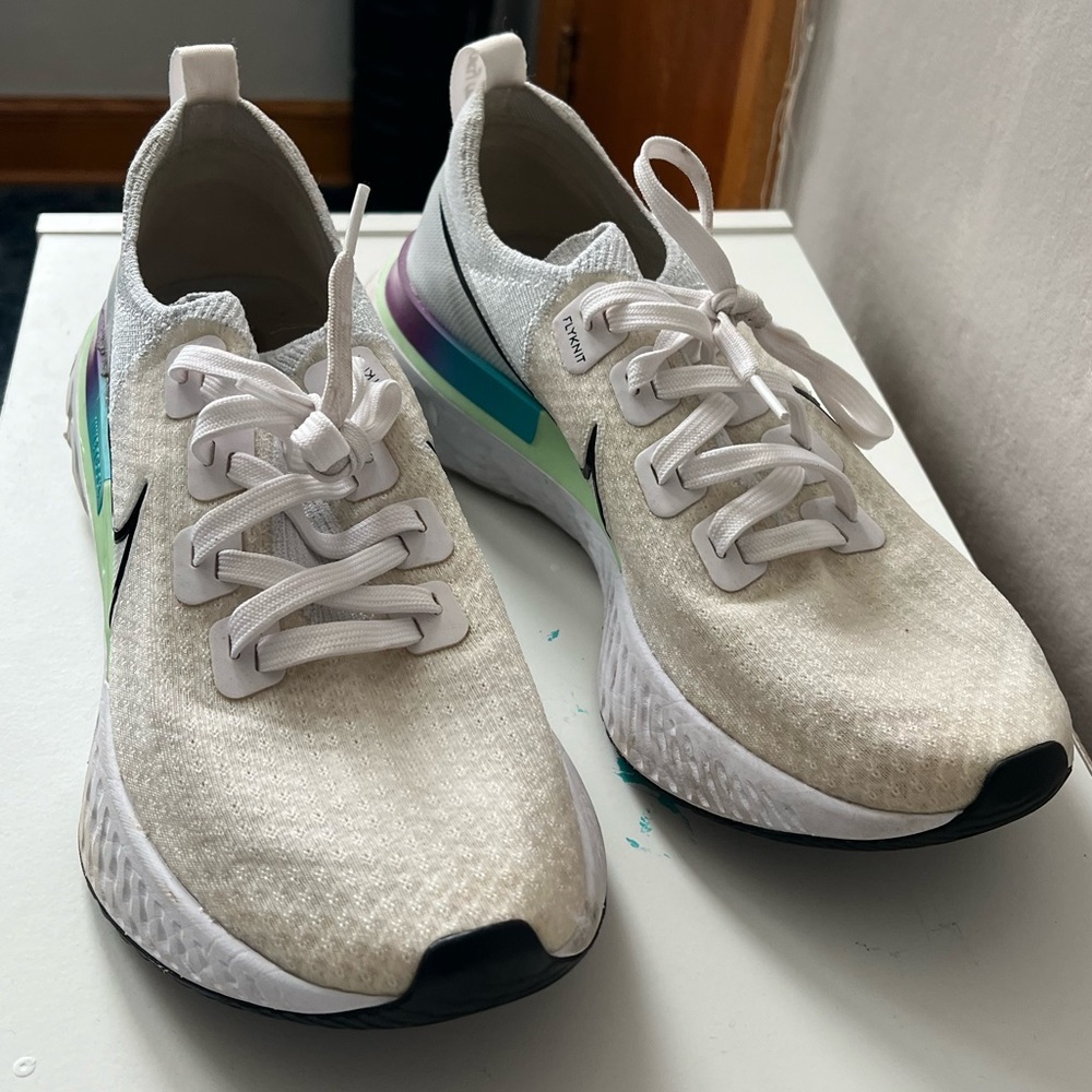 Nike React Infinity Run Flyknit Shoe Size 10 - image 2
